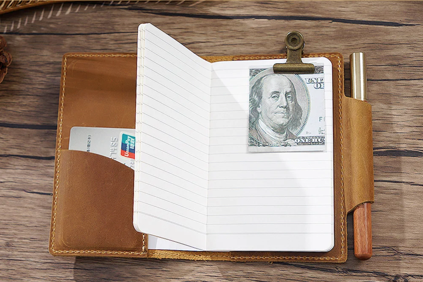 Pocket Size Leather Notebook pocket-size-leather-notebook